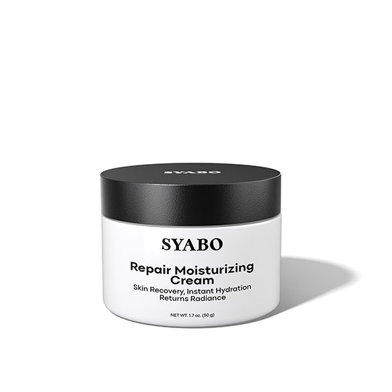 SYABO Repair Face Moisturizer, Daily Anti Aging Face Cream, Fragrance Free Skin Barrier Repair Face Moisturizer, Reduce Deep Wrinkles and Boost Skin for All Skin Types, 1.7 FL OZ