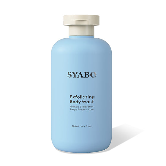 SYABO Body Wash, Salicylic Acid Body Wash to Exfoliate Rough and Bumpy Skin, Prevent Breakouts, Gently Exfoliates and Moisturizing, 10.14 FL OZ